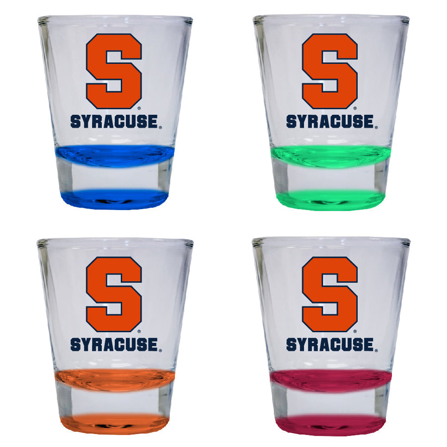 Syracuse Orange NCAA Legacy Edition 2oz Round Base Shot Glass Red Image 1