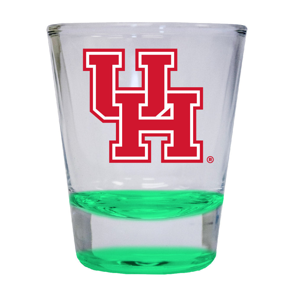 University of Houston 2 ounce Color Etched Shot Glasses Image 1