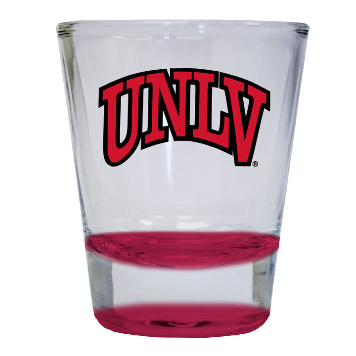 UNLV Rebels 2 ounce Color Etched Shot Glasses Image 1