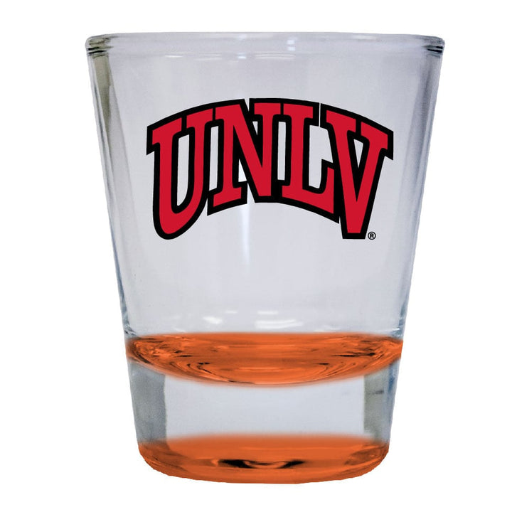 UNLV Rebels 2 ounce Color Etched Shot Glasses Image 1