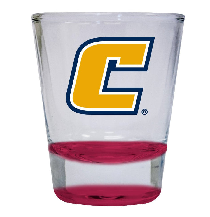 University of Tennessee at Chattanooga 2 ounce Color Etched Shot Glasses Image 1