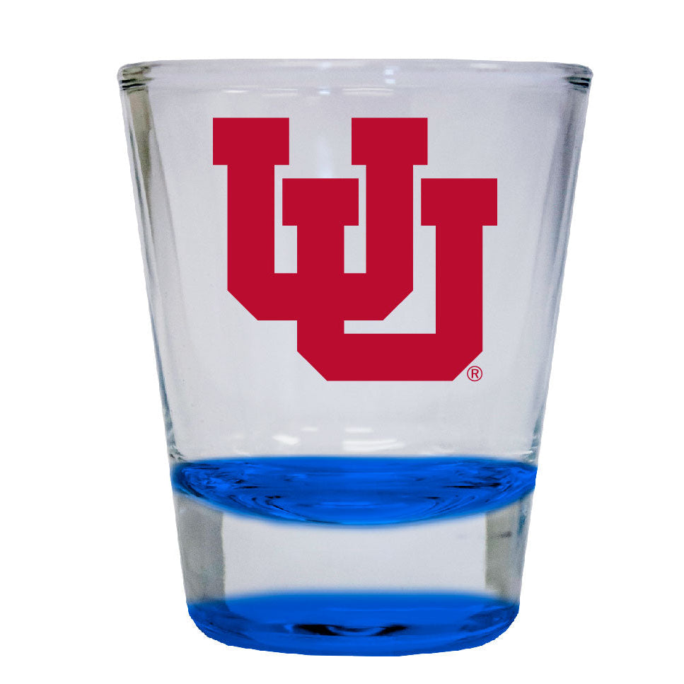 Texas AandM Aggies NCAA Legacy Edition 2oz Round Base Shot Glass Blue Image 3