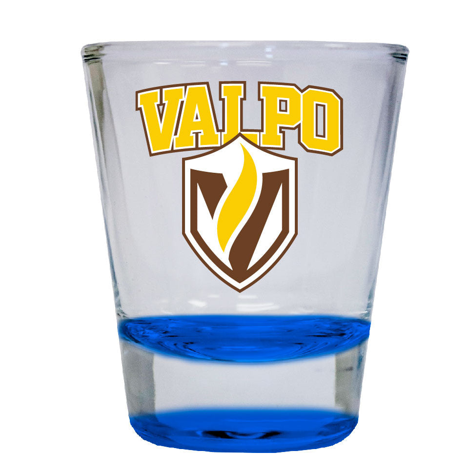 Valparaiso University 2 ounce Color Etched Shot Glasses Image 4