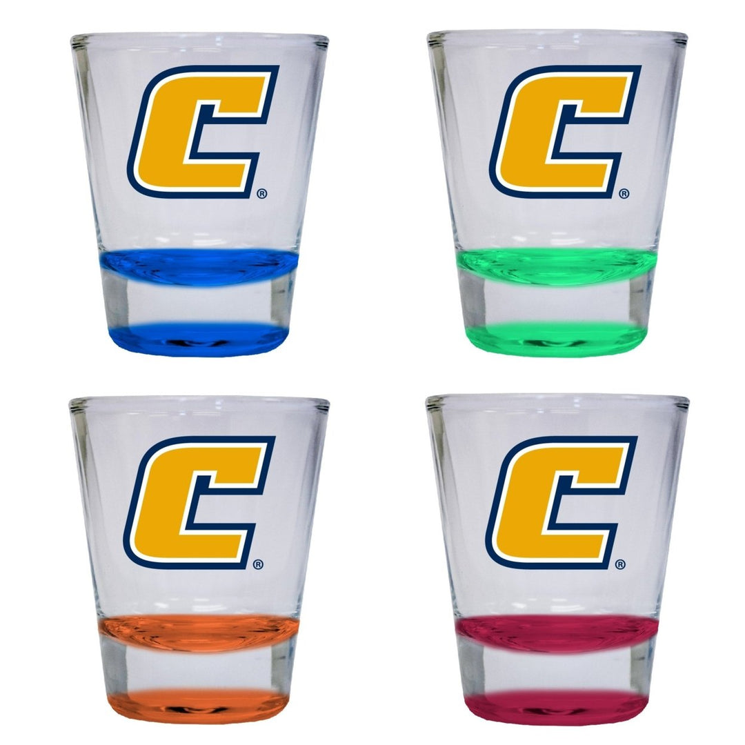 University of Tennessee at Chattanooga 2 ounce Color Etched Shot Glasses Image 4