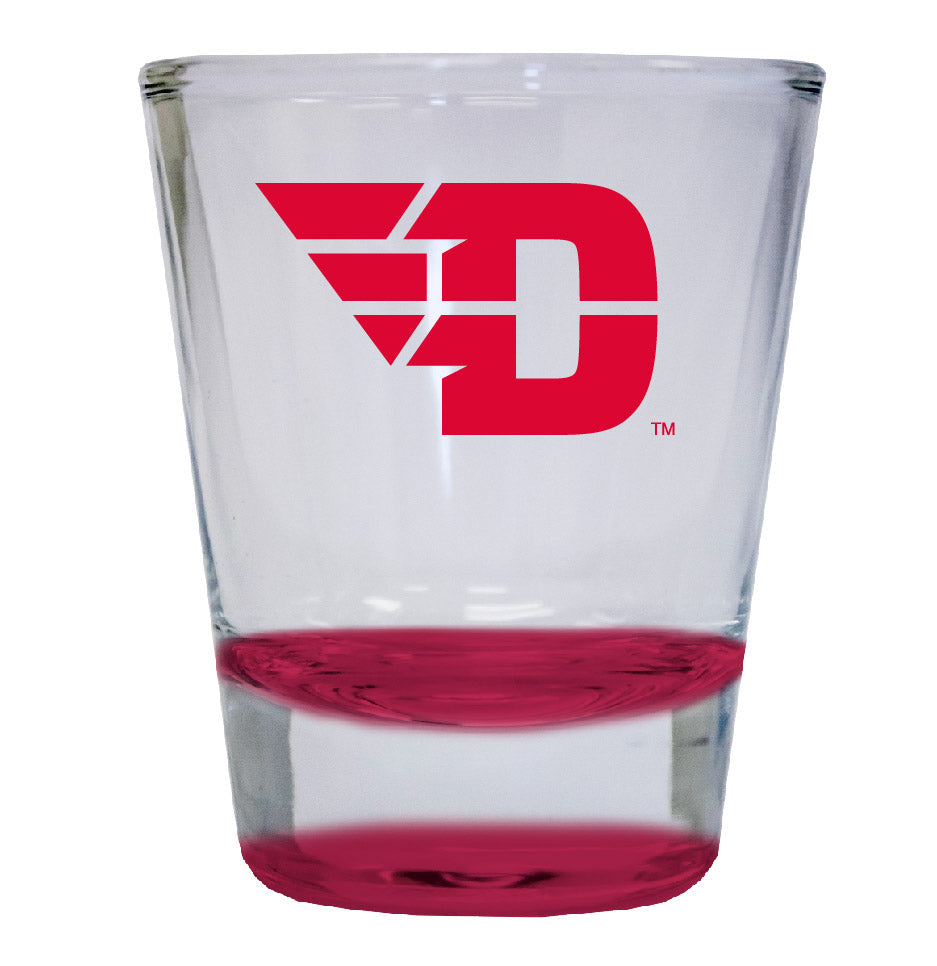 Dayton Flyers 2 ounce Color Etched Shot Glasses Image 1