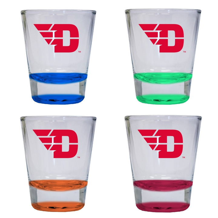 Dayton Flyers 2 ounce Color Etched Shot Glasses Image 4