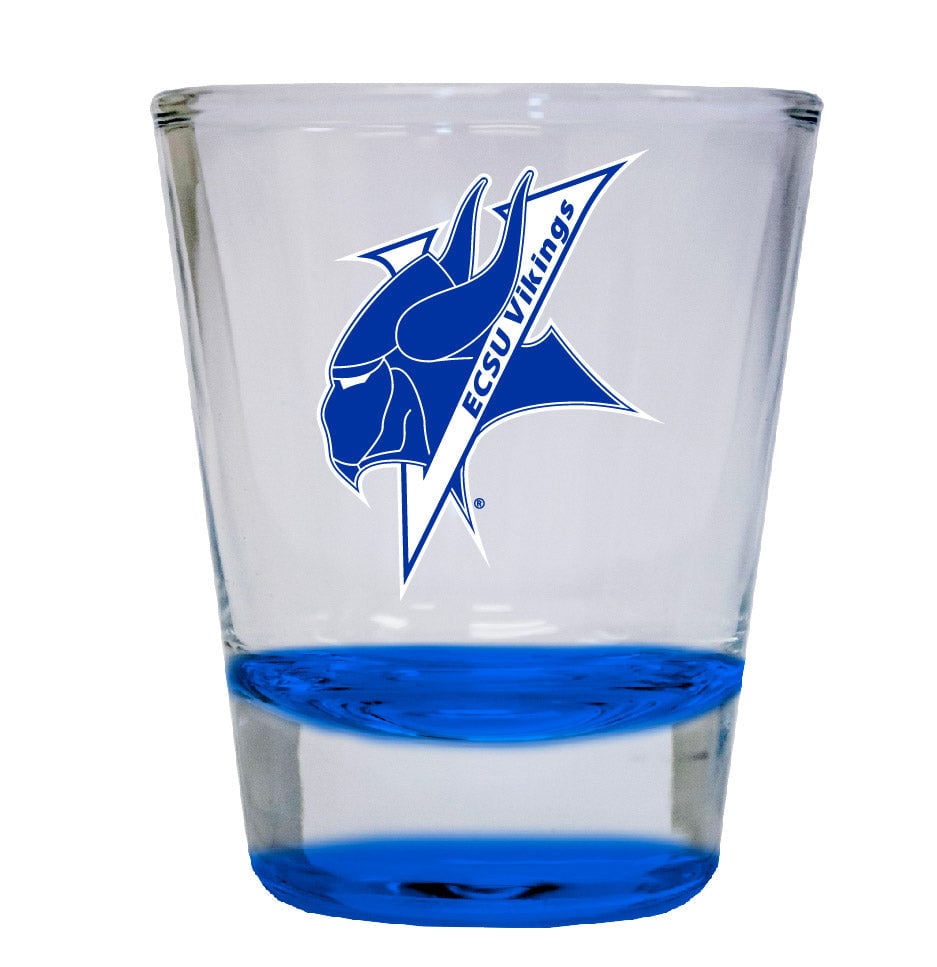 Elizabeth City State University 2 ounce Color Etched Shot Glasses Image 4