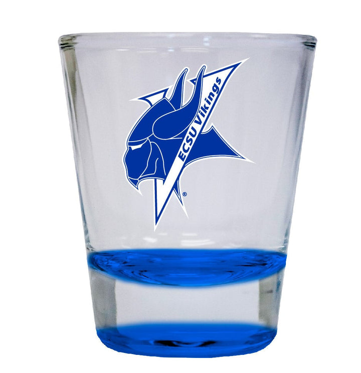 Elizabeth City State University 2 ounce Color Etched Shot Glasses Image 1