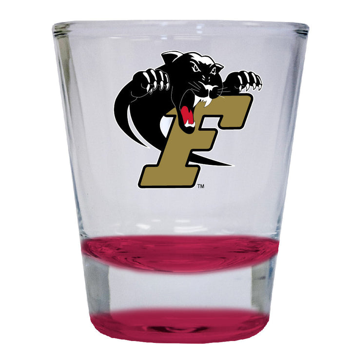 Ferrum College 2 ounce Color Etched Shot Glasses Image 1