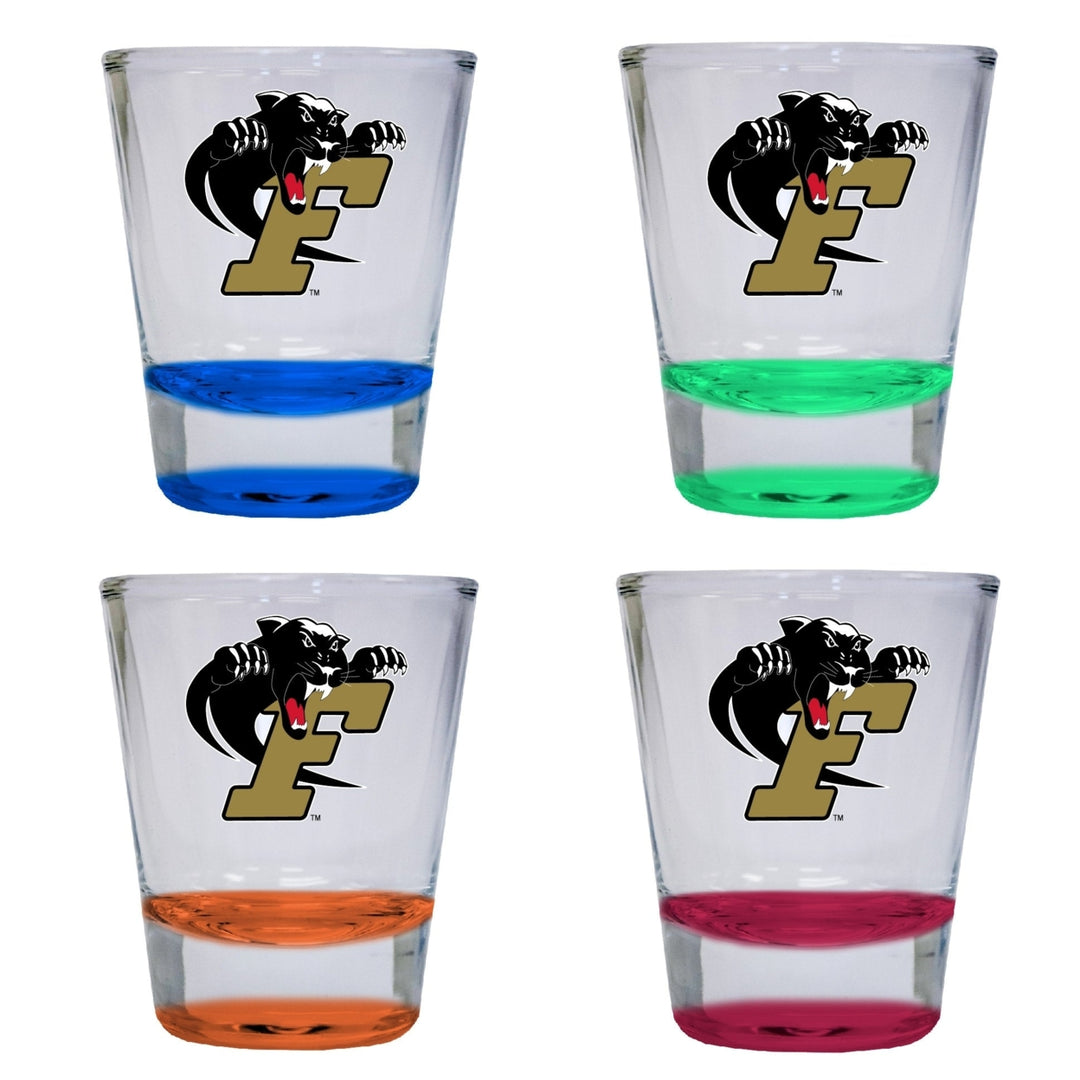 Ferrum College 2 ounce Color Etched Shot Glasses Image 4