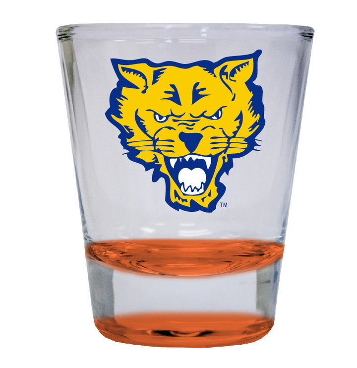 Fort Valley State University 2 ounce Color Etched Shot Glasses Image 2