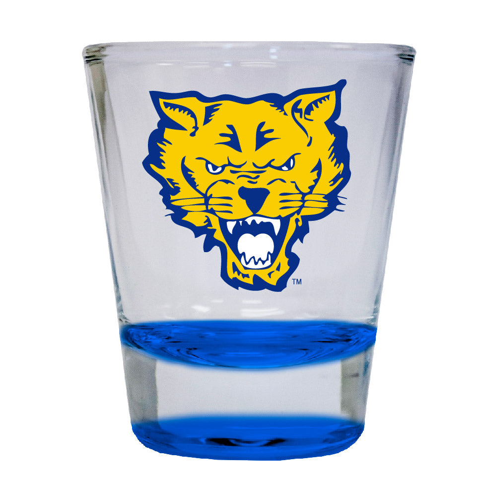 Fort Valley State University 2 ounce Color Etched Shot Glasses Image 3