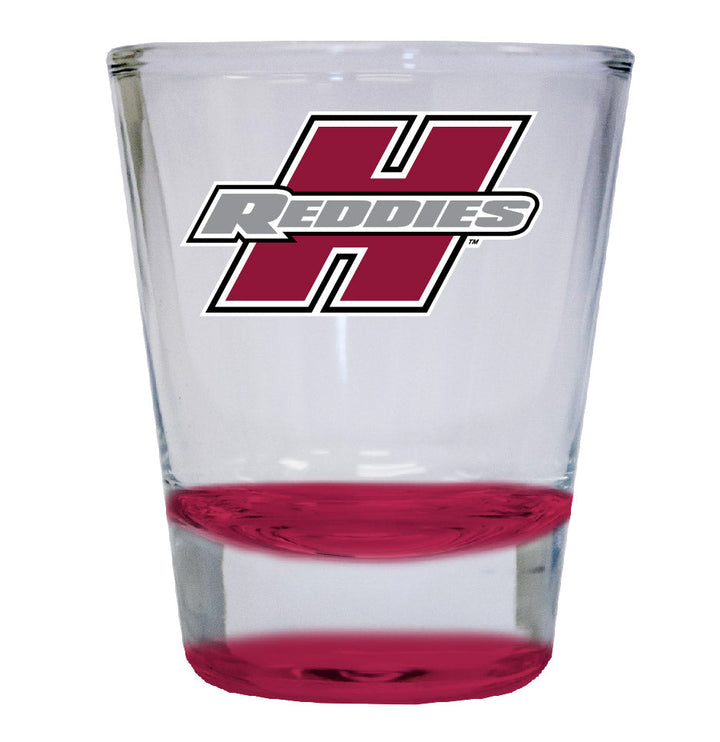 Henderson State dies 2 ounce Color Etched Shot Glasses Image 1