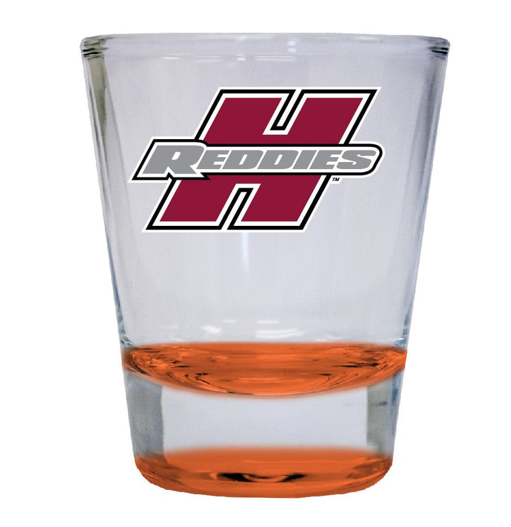 Henderson State dies 2 ounce Color Etched Shot Glasses Image 1