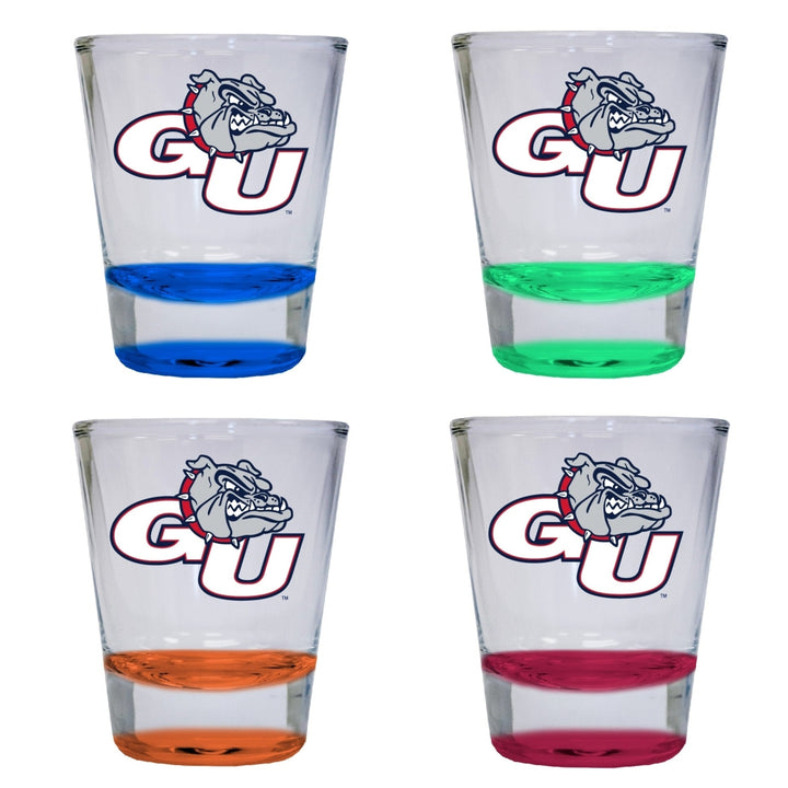 Gonzaga Bulldogs 2 ounce Color Etched Shot Glasses Image 4