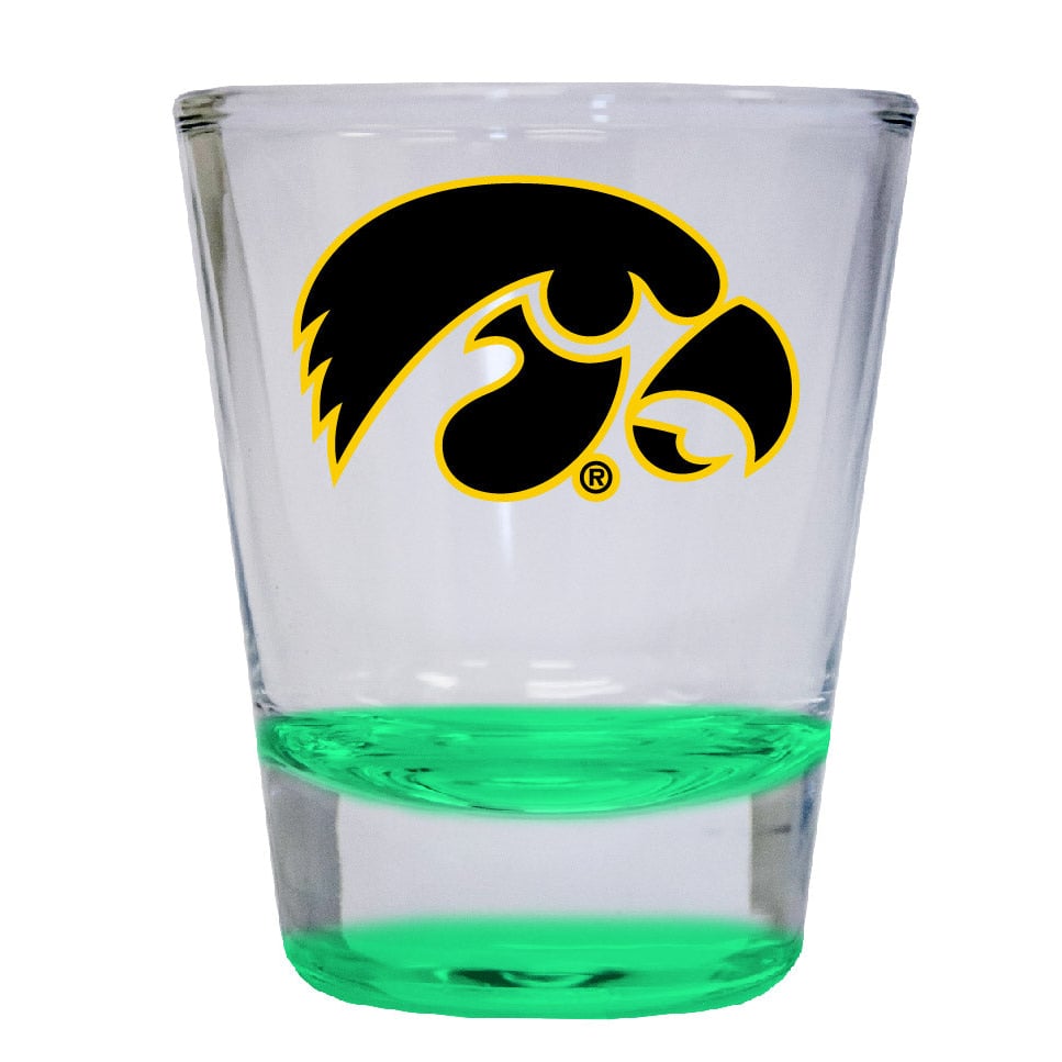 Iowa Hawkeyes 2 ounce Color Etched Shot Glasses Image 3