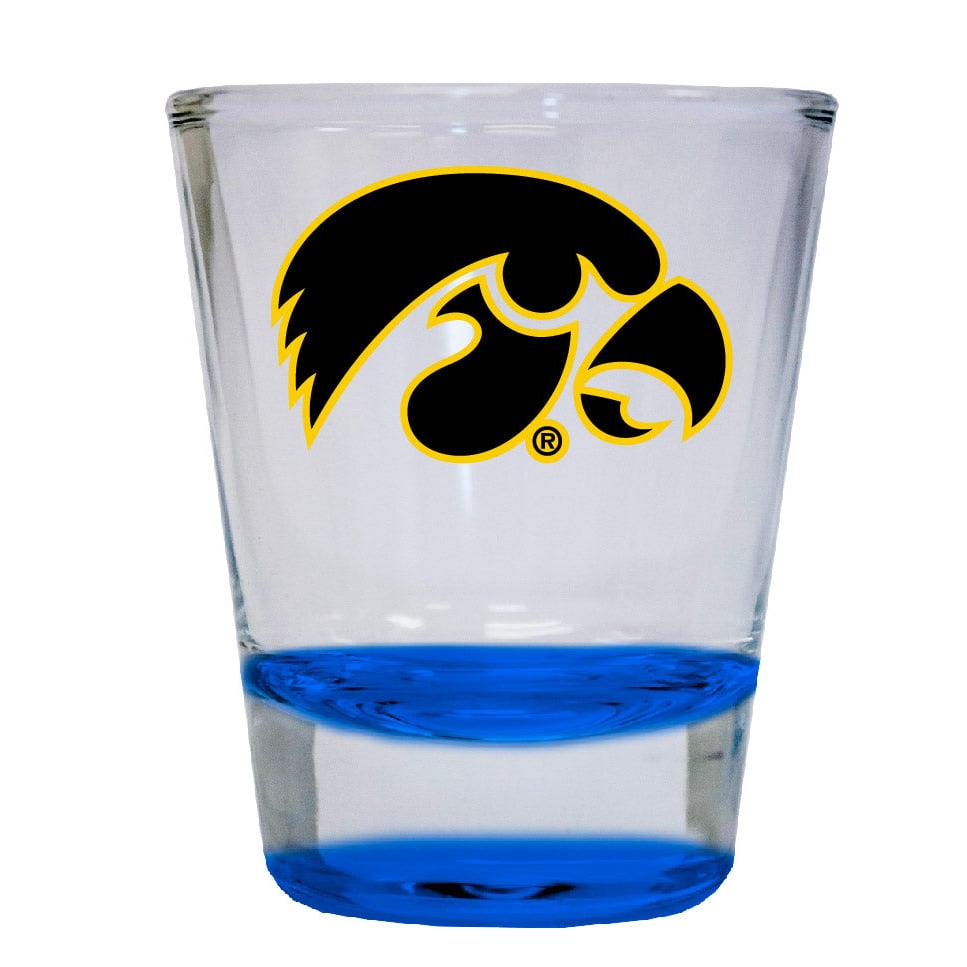 Iowa Hawkeyes 2 ounce Color Etched Shot Glasses Image 4