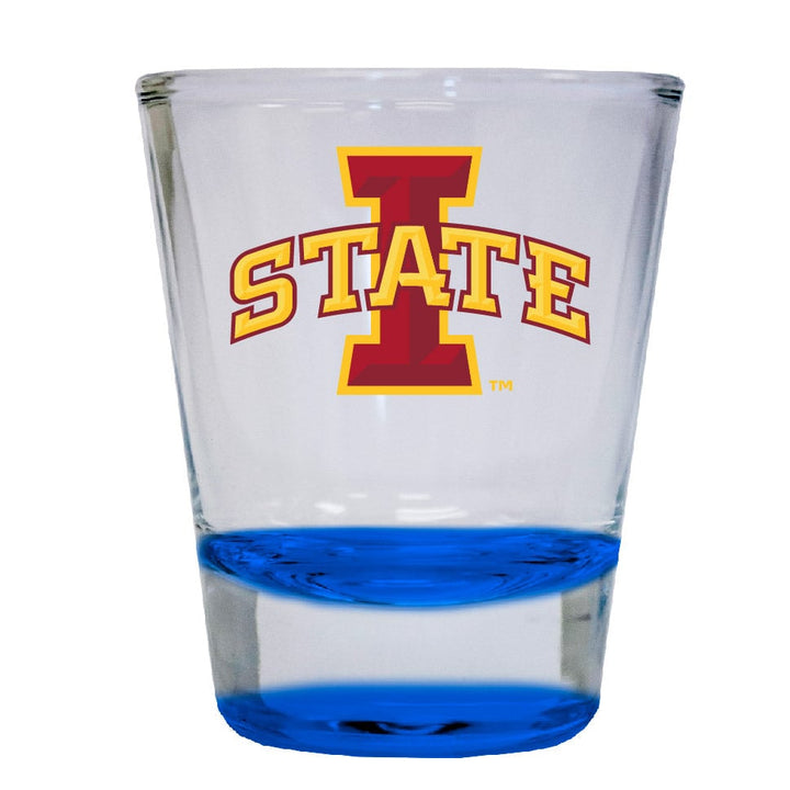 Iowa State Cyclones 2 ounce Color Etched Shot Glasses Image 4