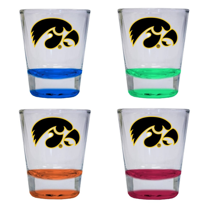 Iowa Hawkeyes 2 ounce Color Etched Shot Glasses Image 4