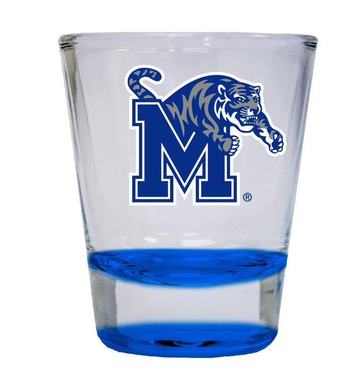 Memphis Tigers 2 ounce Color Etched Shot Glasses Image 4