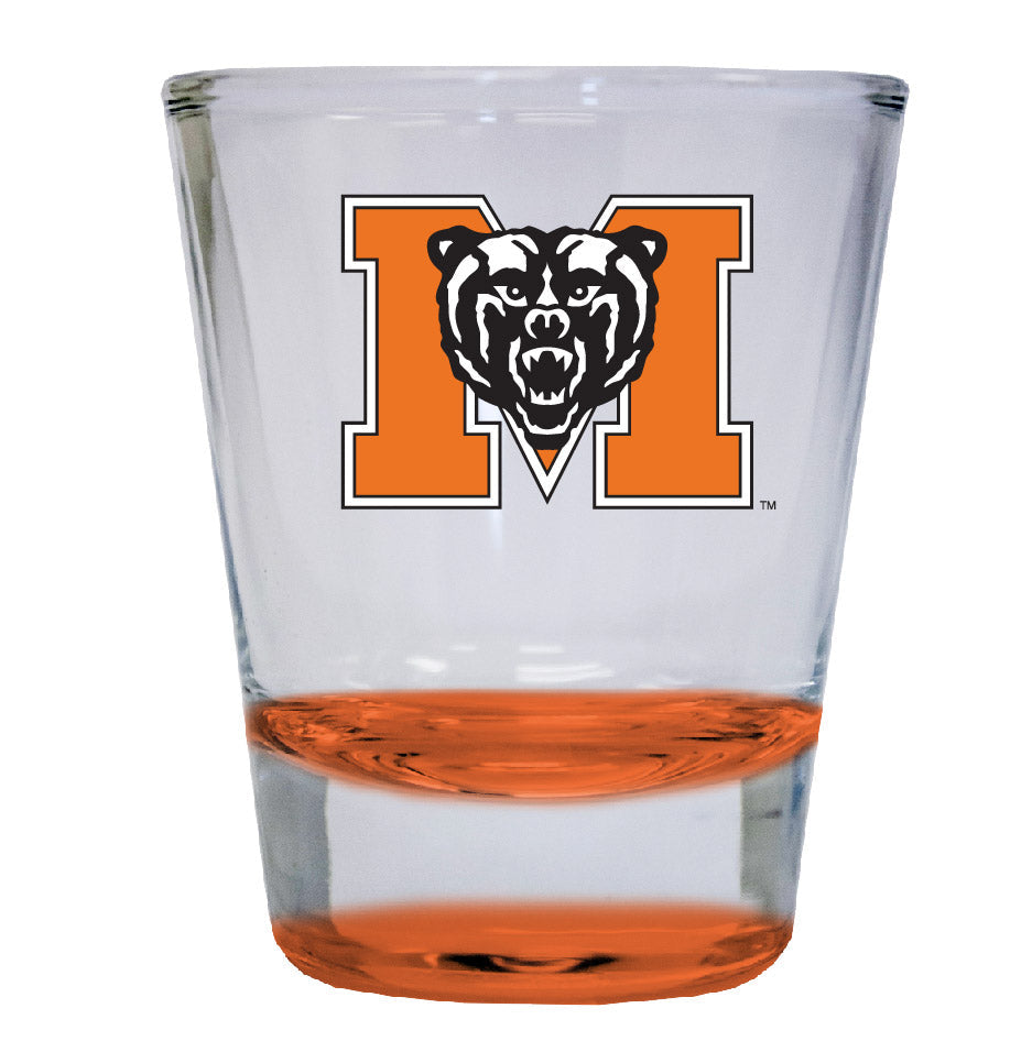 Mercer University 2 ounce Color Etched Shot Glasses Image 2