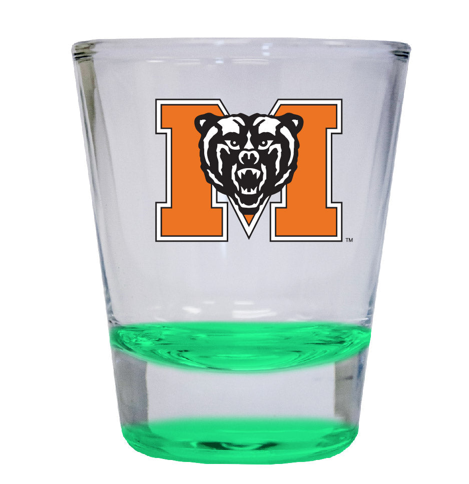 Mercer University 2 ounce Color Etched Shot Glasses Image 3