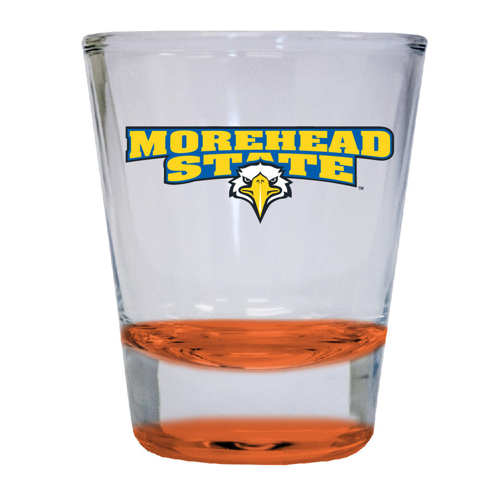 Morehead State University 2 ounce Color Etched Shot Glasses Image 2