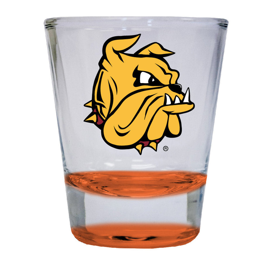 Minnesota Duluth Bulldogs 2 ounce Color Etched Shot Glasses Image 1