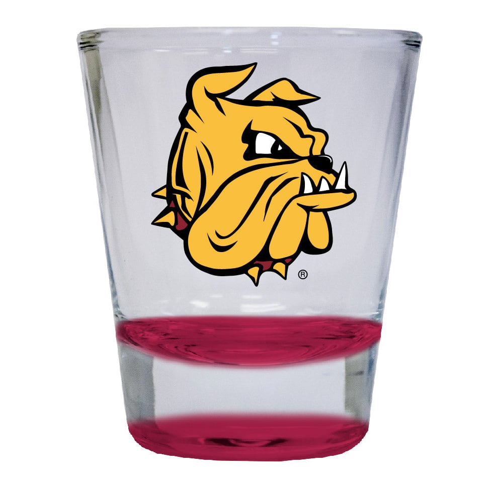 Minnesota Duluth Bulldogs 2 ounce Color Etched Shot Glasses Image 2