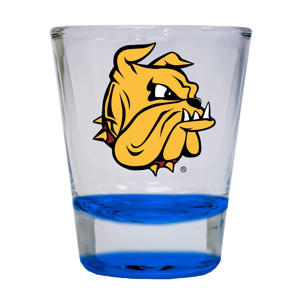 Minnesota Duluth Bulldogs 2 ounce Color Etched Shot Glasses Image 1