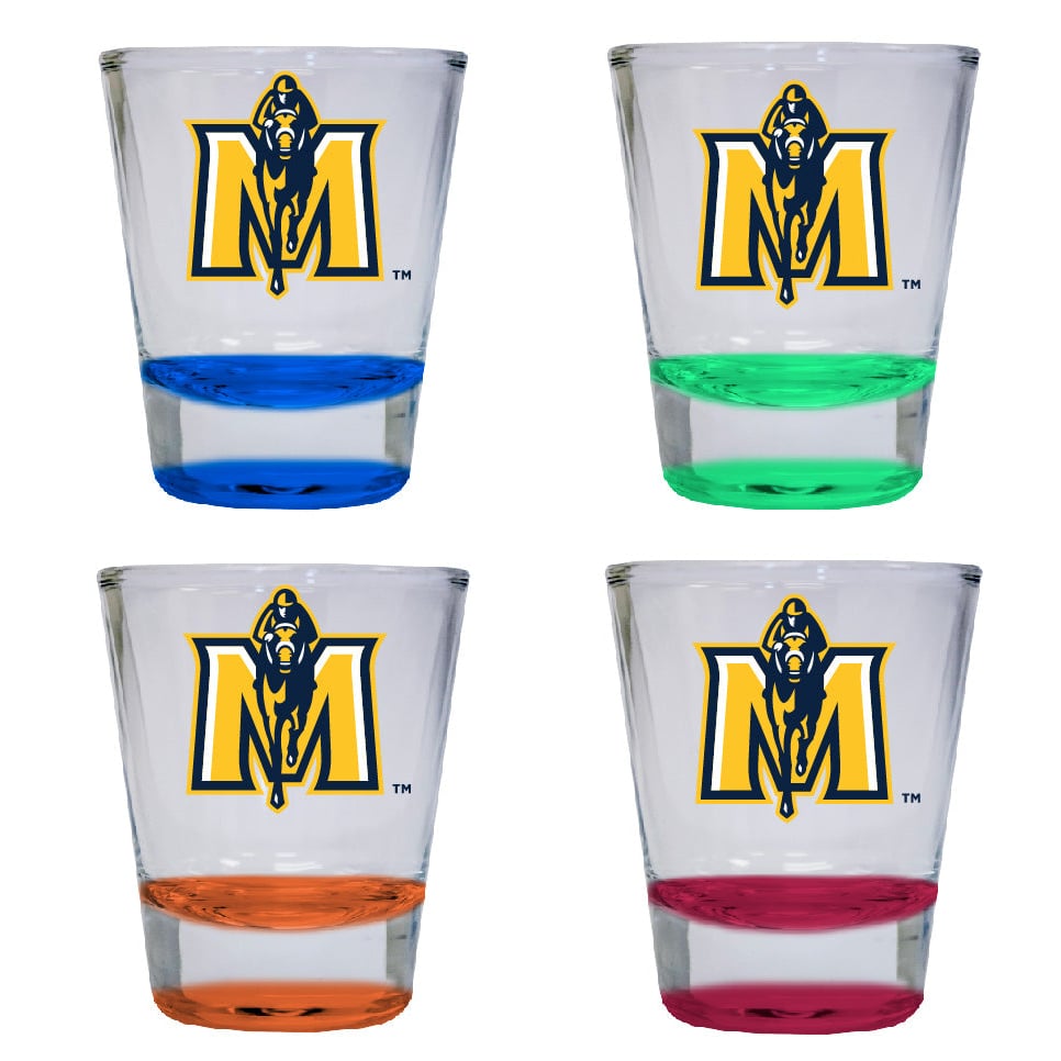 Murray State University 2 ounce Color Etched Shot Glasses Image 1