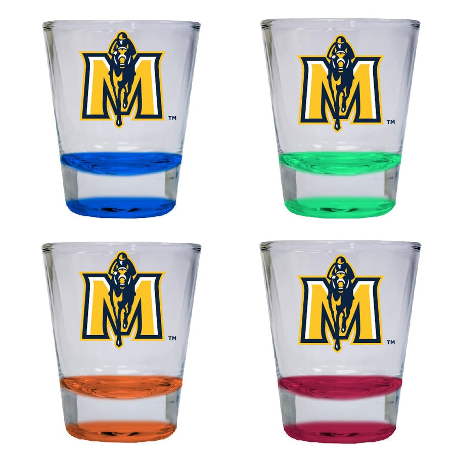 Murray State University 2 ounce Color Etched Shot Glasses Image 1