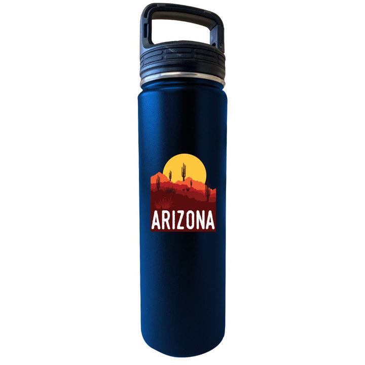 Arizona Souvenir Desert 32 Oz Engraved Insulated Double Wall Stainless Steel Water Bottle Tumbler Image 3