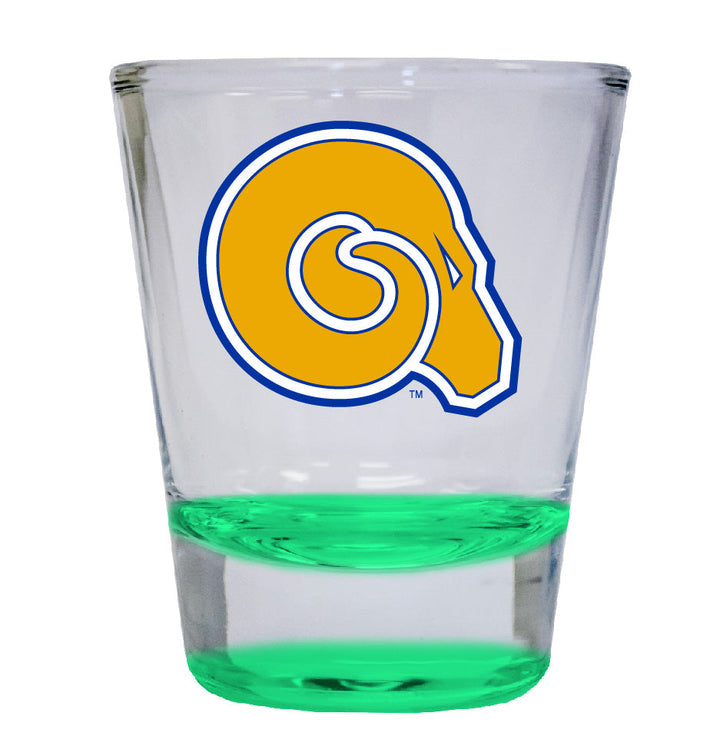 Albany State University 2 ounce Color Etched Shot Glasses Image 2