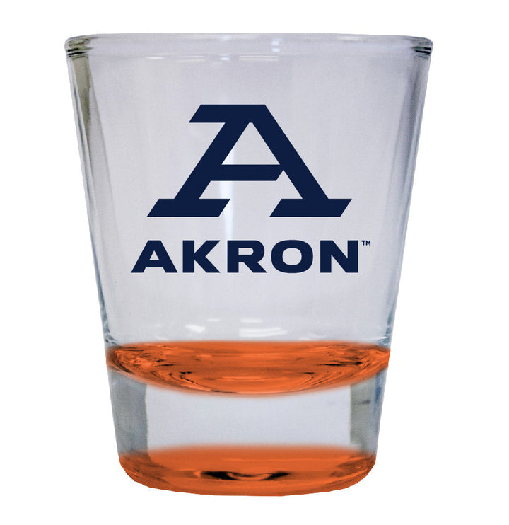 Akron Zips 2 ounce Color Etched Shot Glasses Image 3