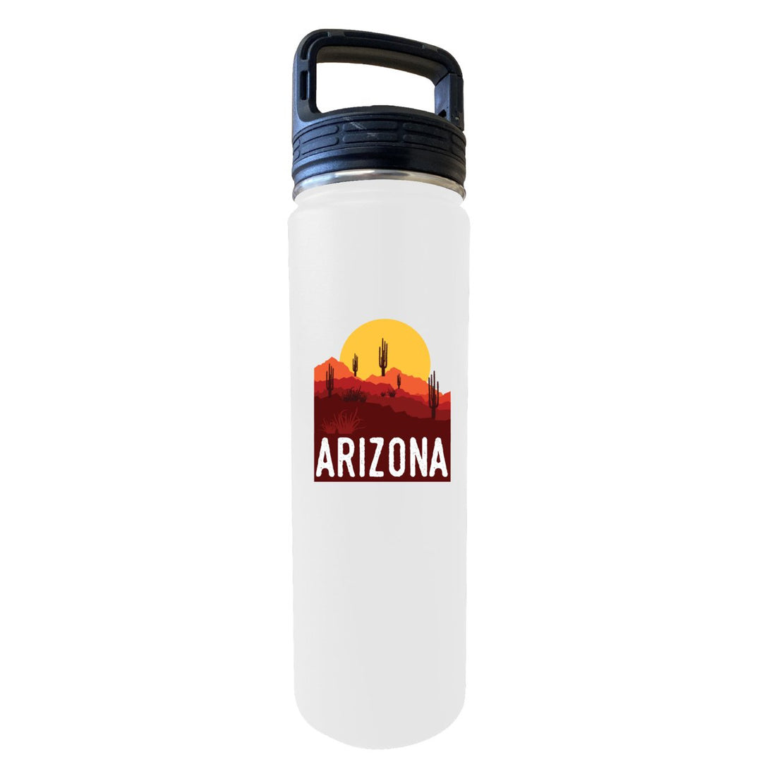 Arizona Souvenir Desert 32 Oz Engraved Insulated Double Wall Stainless Steel Water Bottle Tumbler Image 6