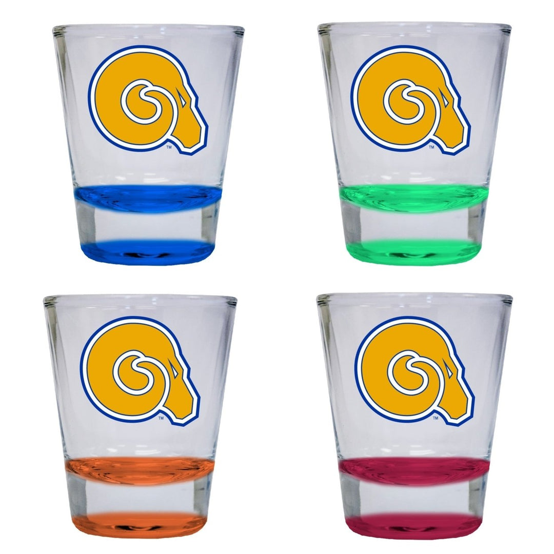 Albany State University 2 ounce Color Etched Shot Glasses Image 4