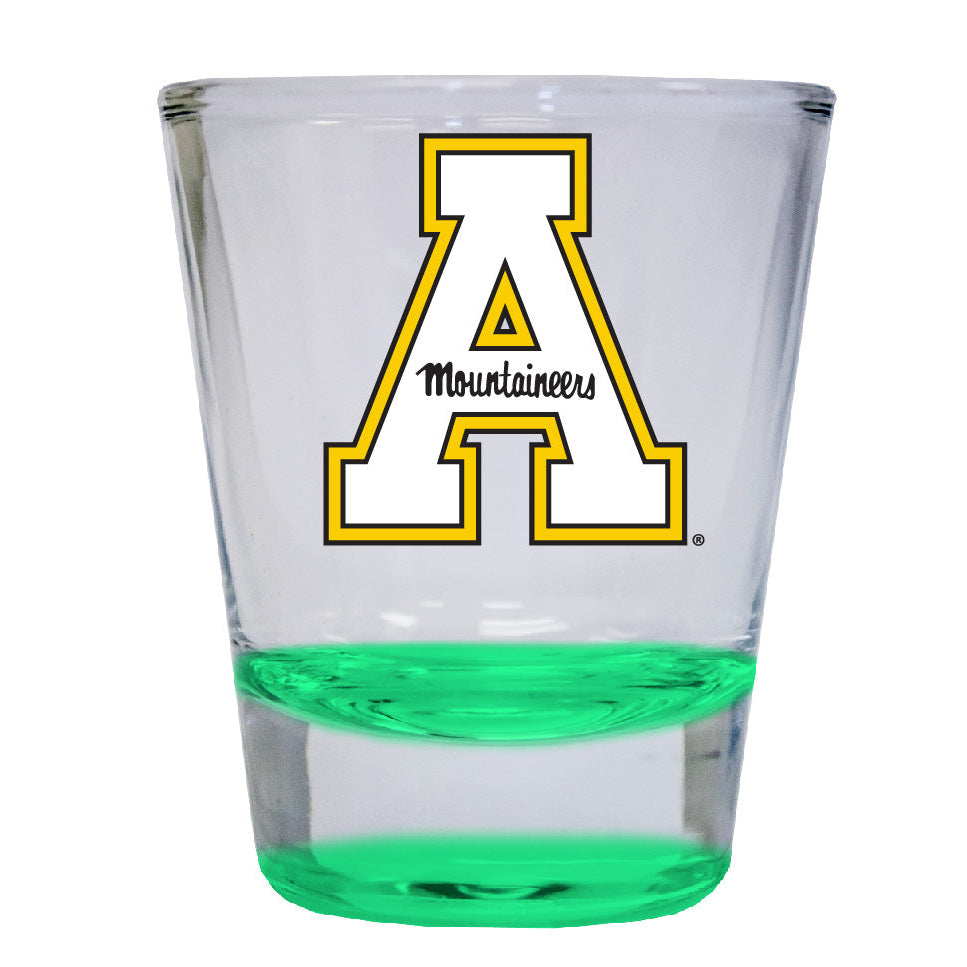 Appalachian State 2 ounce Color Etched Shot Glasses Image 2