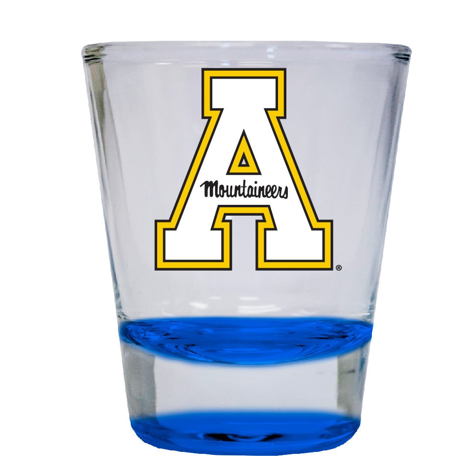 Appalachian State 2 ounce Color Etched Shot Glasses Image 3