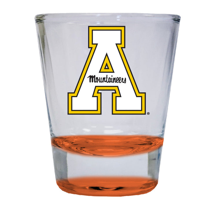 Appalachian State 2 ounce Color Etched Shot Glasses Image 4