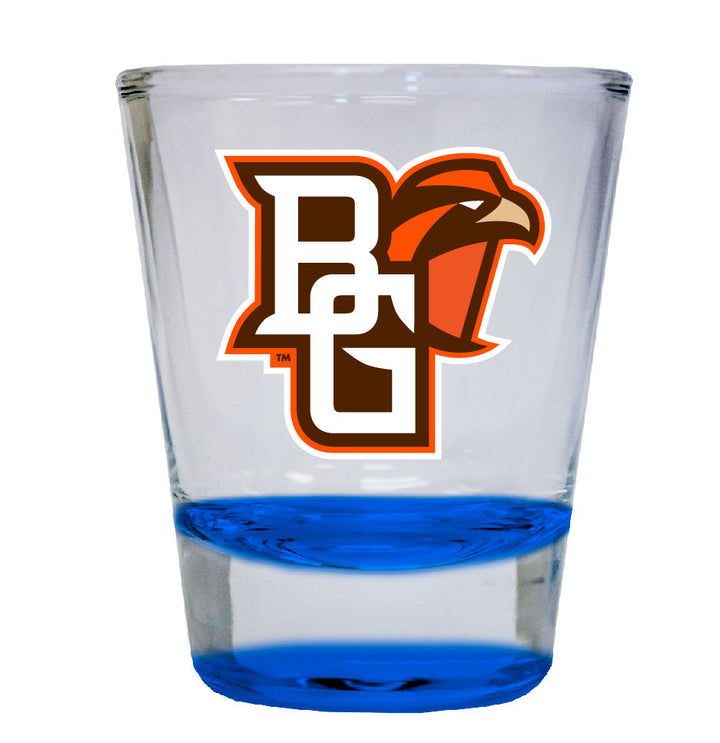 Bowling Falcons 2 ounce Color Etched Shot Glasses Image 4