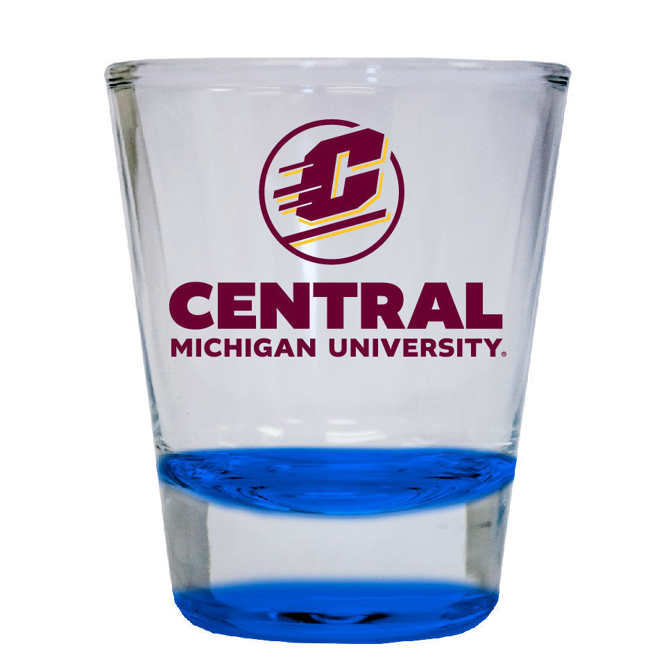 Central Michigan University 2 ounce Color Etched Shot Glasses Image 4