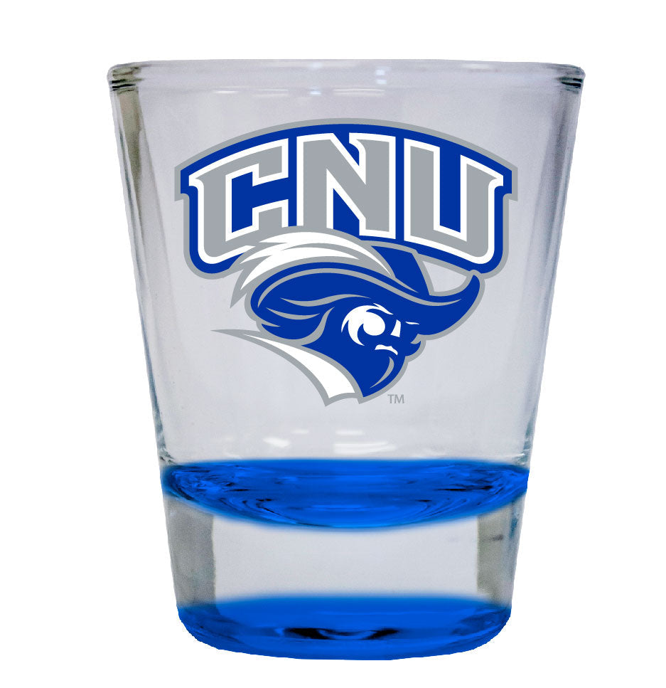 Christopher Newport Captains 2 ounce Color Etched Shot Glasses Image 3