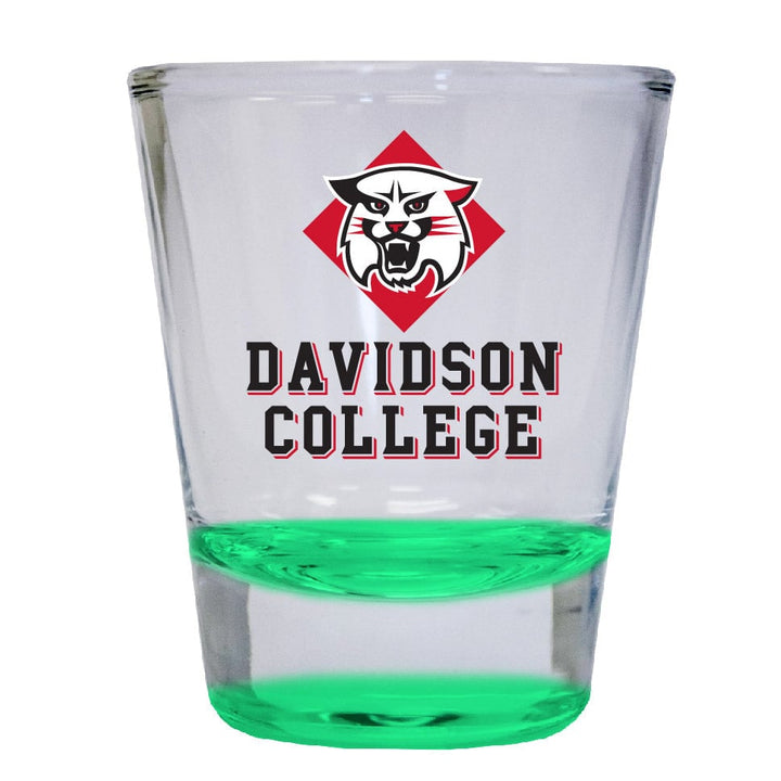 Davidson College 2 ounce Color Etched Shot Glasses Image 1