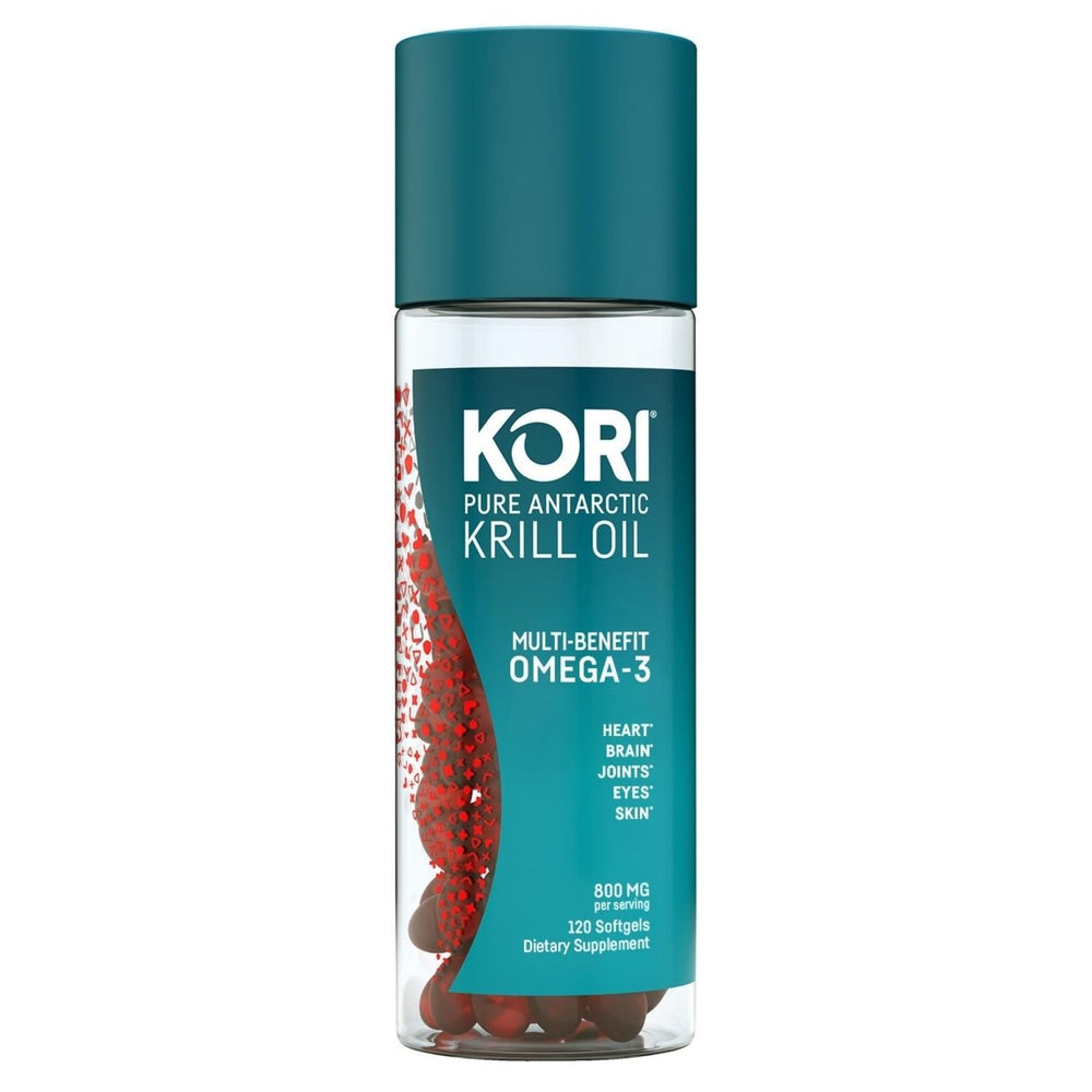Kori Pure Antarctic Krill Oil Multi-Benefit Omega-3 800 mg. (120 Count) Image 2