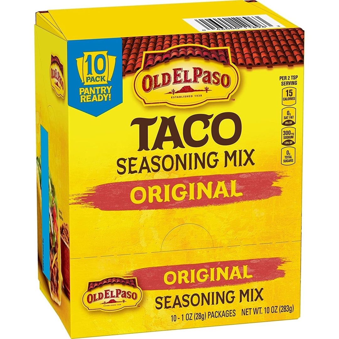 Old El Paso Original Taco Seasoning 1 Ounce (Pack of 10) Image 1