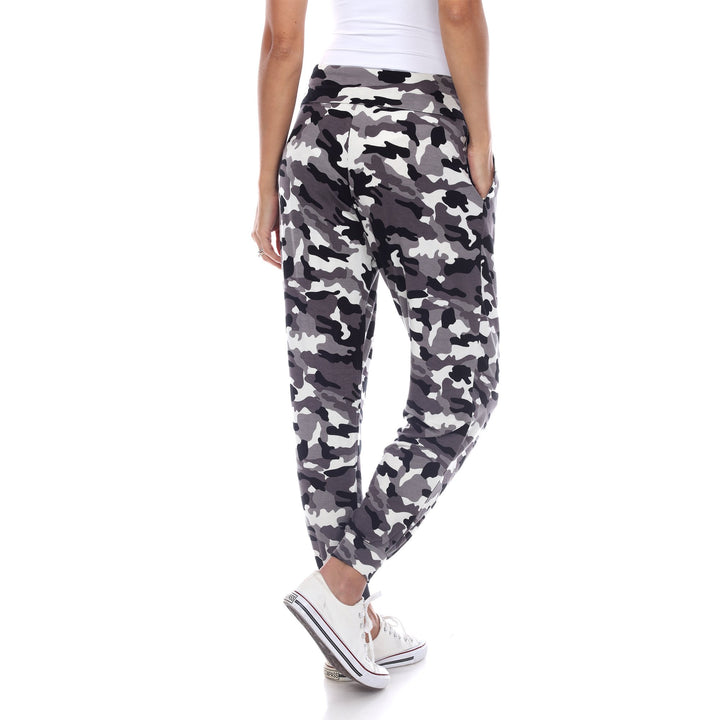 White Mark Womens Camo Harem Pants Image 3