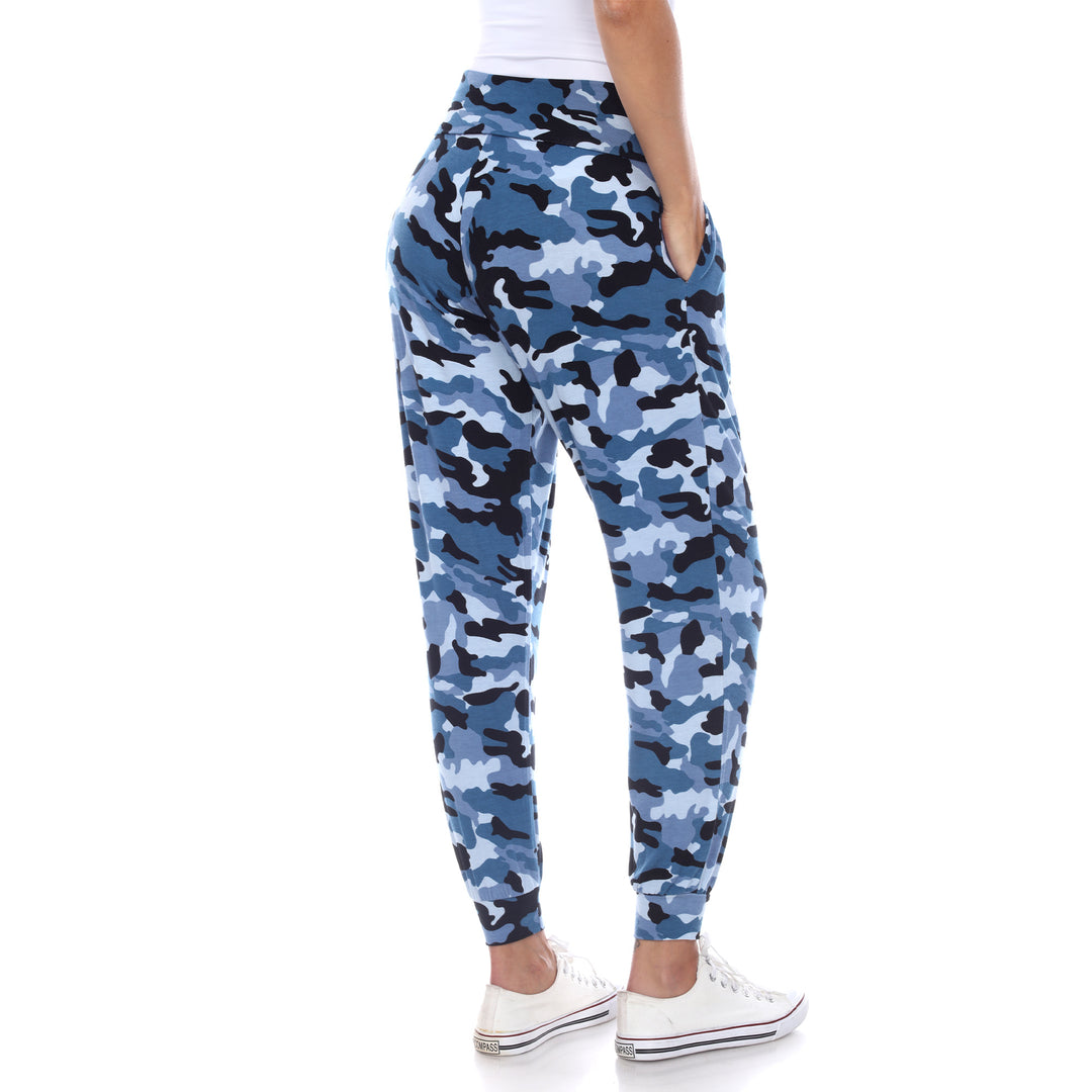 White Mark Womens Camo Harem Pants Image 7