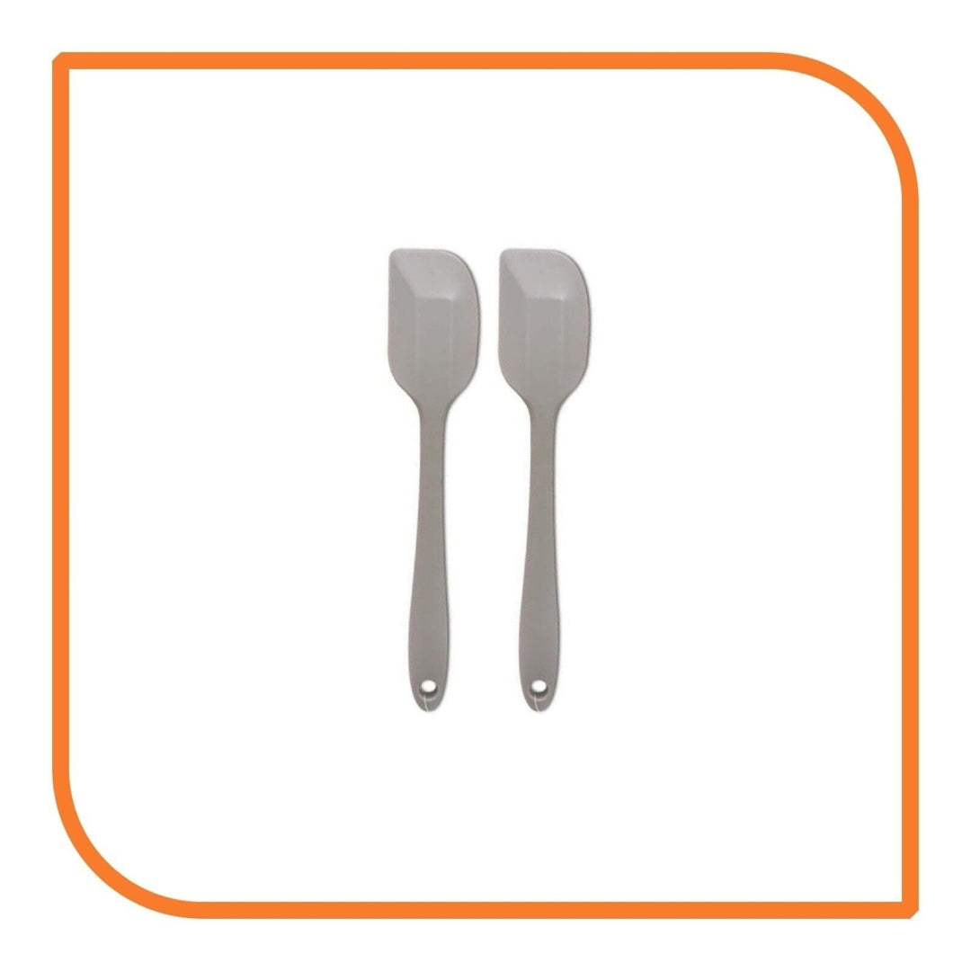 9.5" Silver / Gray Silicone Spatula by MyXOHome (1 2 4 or 6 Spatulas) Image 12