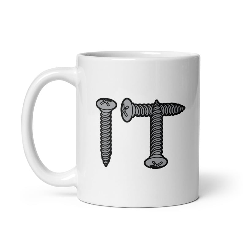 Screw It Mug Funny Hardware Handyman Tools Joke Cup-11oz Image 1